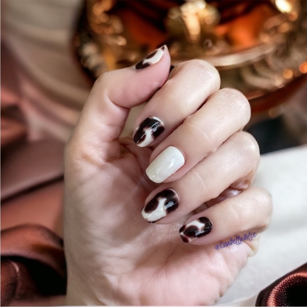 *Retired* Color Street: Show and Shell | Tortoiseshell Beige Brown Beige Neutral - Picture 9 of 15
